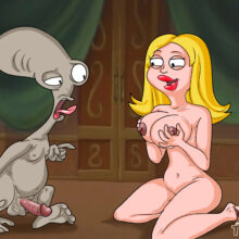 Roger American Dad Bondage Porn - Francine Discovers The Joys Of Alien Sex With Roger