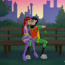 Robin And Starfire From Teen Titans Fucking On A Park Bench xl-toons.win