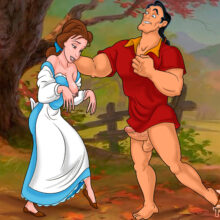 Belle And Gaston Cartoons Nude - Xl-Toons