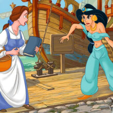 Belle Gets Into A Catfight With Jasmine xl-toons.win