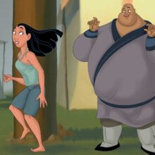 Chien Po ties Mulan up so they can have bondage sex! xl-toons.win