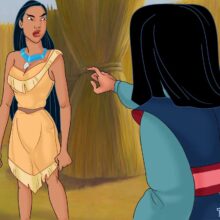 Mulan and Pocahontas get into a sexy cat fight! xl-toons.win