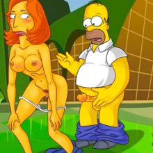 Homer cheats on Marge with a sexy redhead babe xl-toons.win