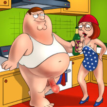 Meg Gets Fucked By Peter In The Kitchen While Lois Is Away! xl-toons.win