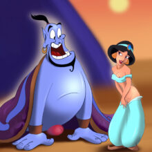 Jasmine Enjoys Sex With Genie And His Big Blue Cock xl-toons.win