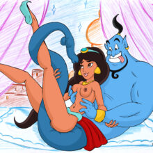 Jasmine And Genie Having A Wild Sexual Orgy While Aladdin Is Gone xl-toons.win