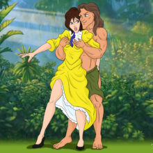 Tarzan and Jane having kinky hardcore sex xl-toons.win